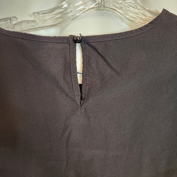 Beyove Women's Ruffle Dress Short Sleeve Round Neck Casual Dress Loose Flowy M - Picture 7 of 9